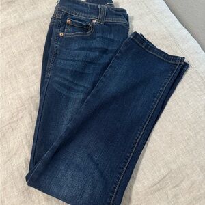 INC International Concepts Dark Blue Straight Leg Jeans